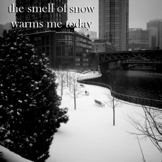the smell of snow