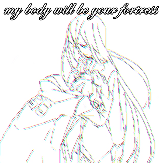 ♕—; my body will be your fortress }*