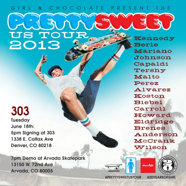 Pretty Sweet US Tour 2013