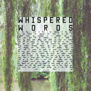whispered words