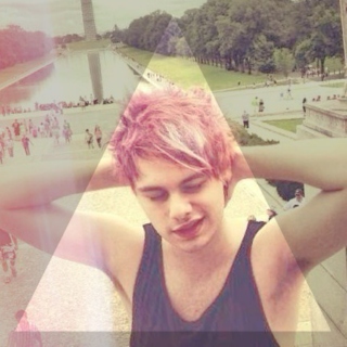 † pink haired punk boy †