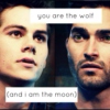 you are the wolf (and i am the moon)
