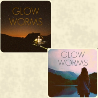 glow worms- nighttime and daytime