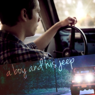 just a boy and his jeep