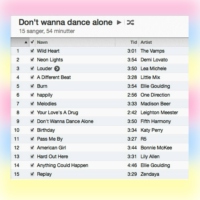 Don't wanna dance alone