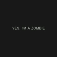 the irony of being a zombie