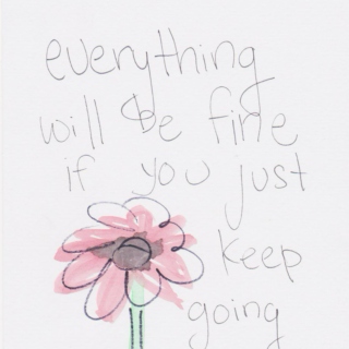 keep going
