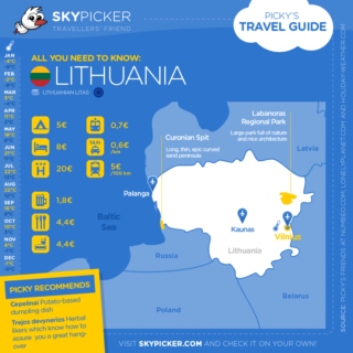 Skypicker destination: Lithuania