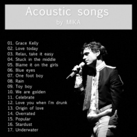 Acoustic songs by MIKA