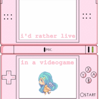 ☆ i'd rather live in a videogame ☆