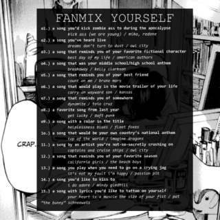 chapter (one) | fanmix yourself