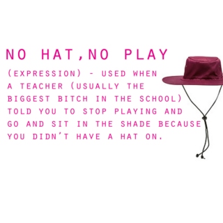 No Hat, No Play