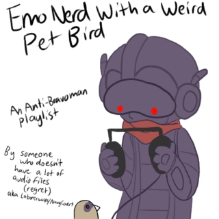Emo Nerd With a Weird Pet Bird