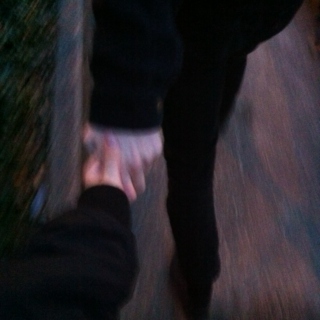 hold my hand and never let go