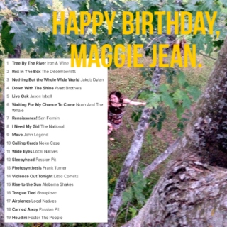 Happy Birthday, Maggie Jean
