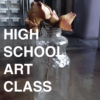 high school art class