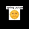 spring broken