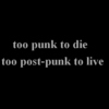 post-punk idea