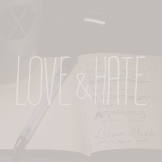 love&hate // to overcome a writer's block