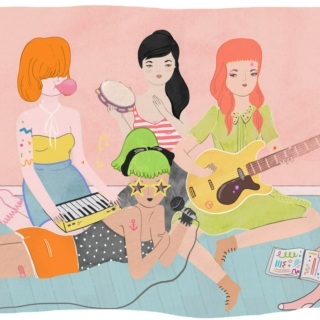 Girls Making Music