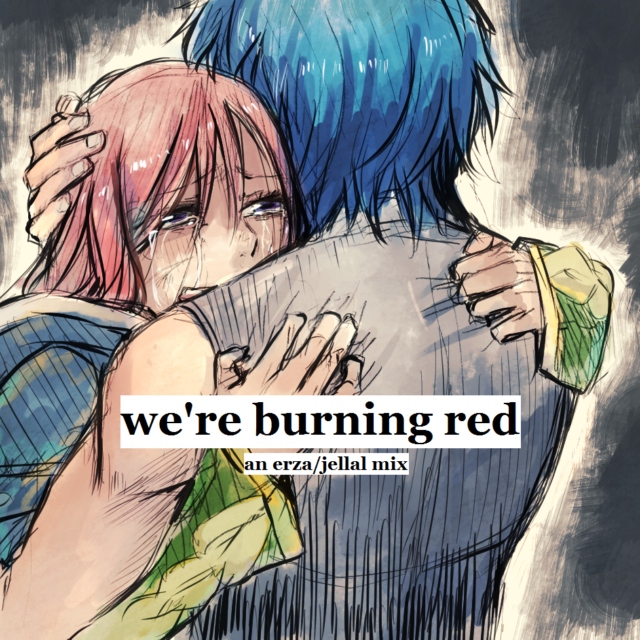 we're burning red