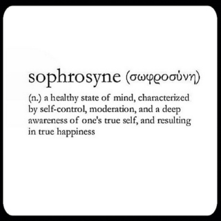 sophrosyne 