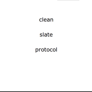 clean slate protocol 