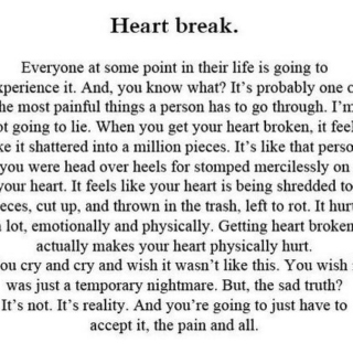 Is there a cure for a broken heart?