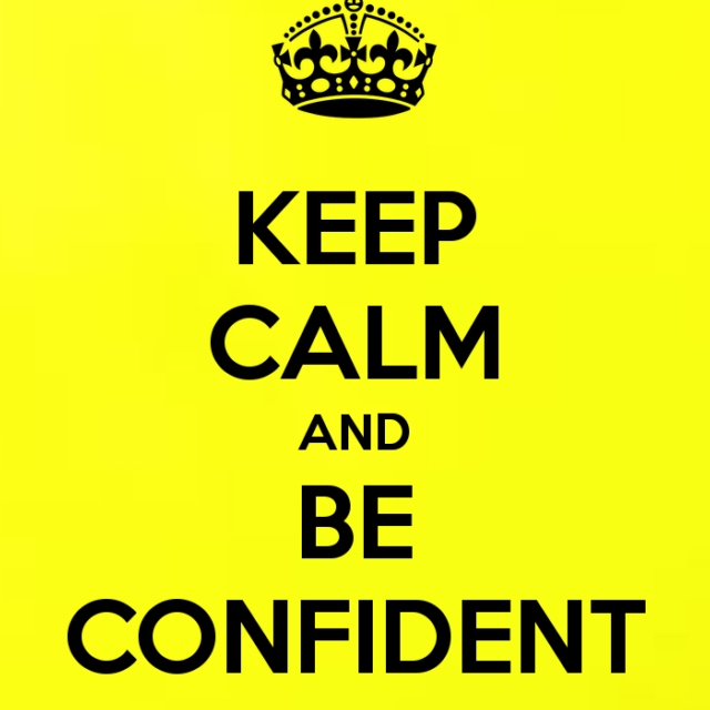 feeling confident 