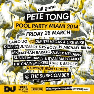 All Gone Pete Tong Pool Party Playlist