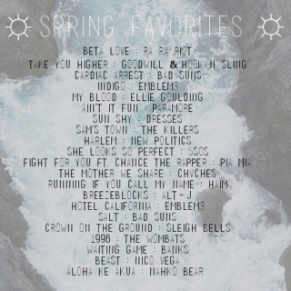 ☼ spring favorites ☼