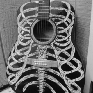 Bones of wood and heart of strings.