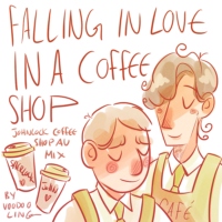 Falling in Love at a Coffee Shop - Johnlock
