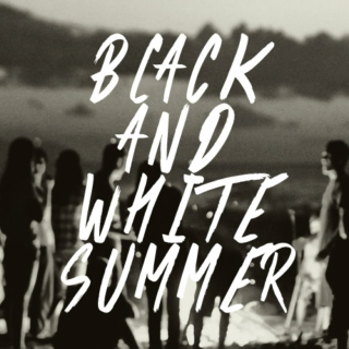 Black and white summer