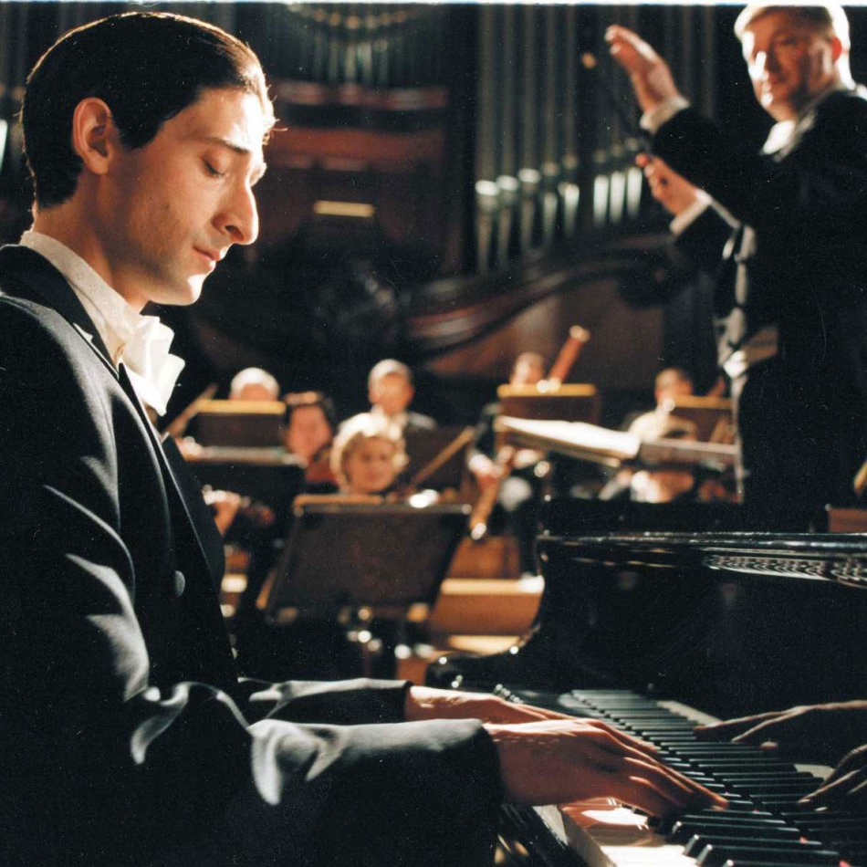 He can the piano. Пианист 2002 Эдриан Броуди. Шпильман в. "пианист".