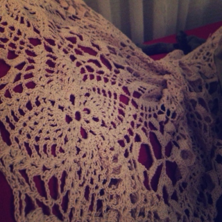 making lace - spring 2014