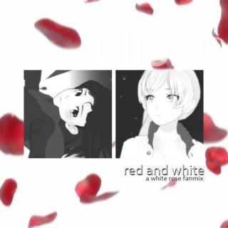 red and white