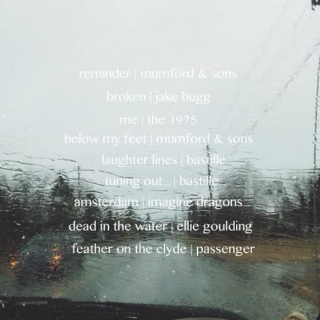 rainy days & car rides