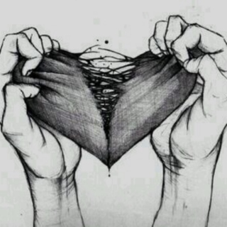 broken metal heart </3