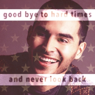 good bye to hard times, and never look back.