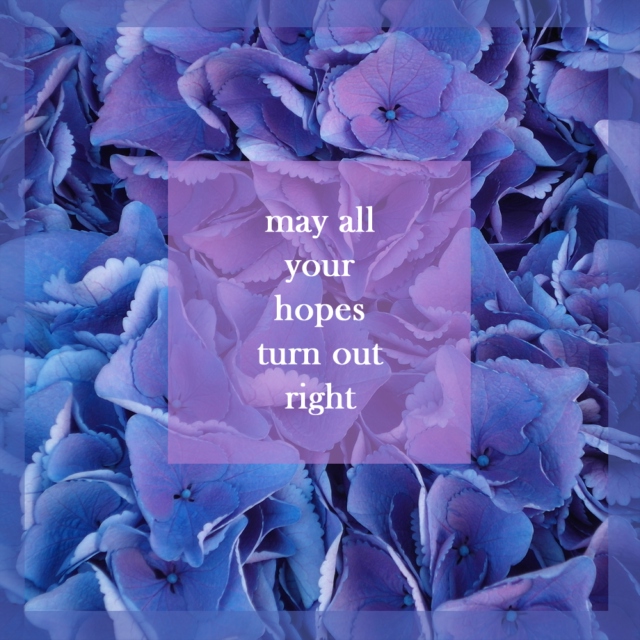 May All Your Hopes Turn Out Right