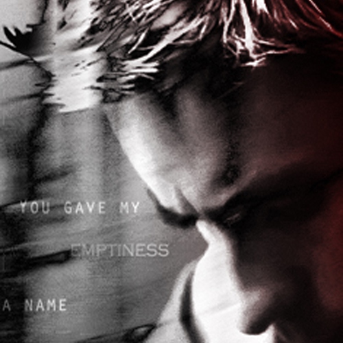 ;you gave my emptiness a name