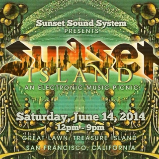 Sunset Island: electronic picnic mix 