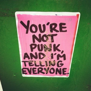 you're not punk