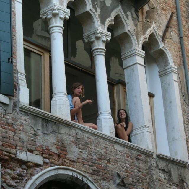 venetian balconies