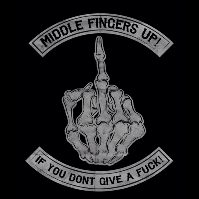 middle fingers up 