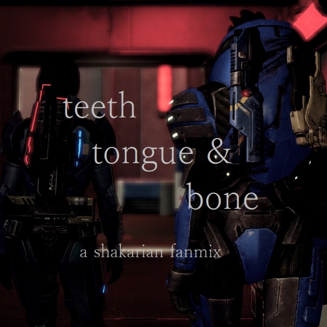 teeth, tongue, and bone