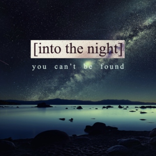 [into the night you can't be found]
