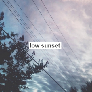 low sunset