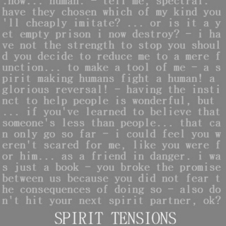 SPIRIT TENSIONS